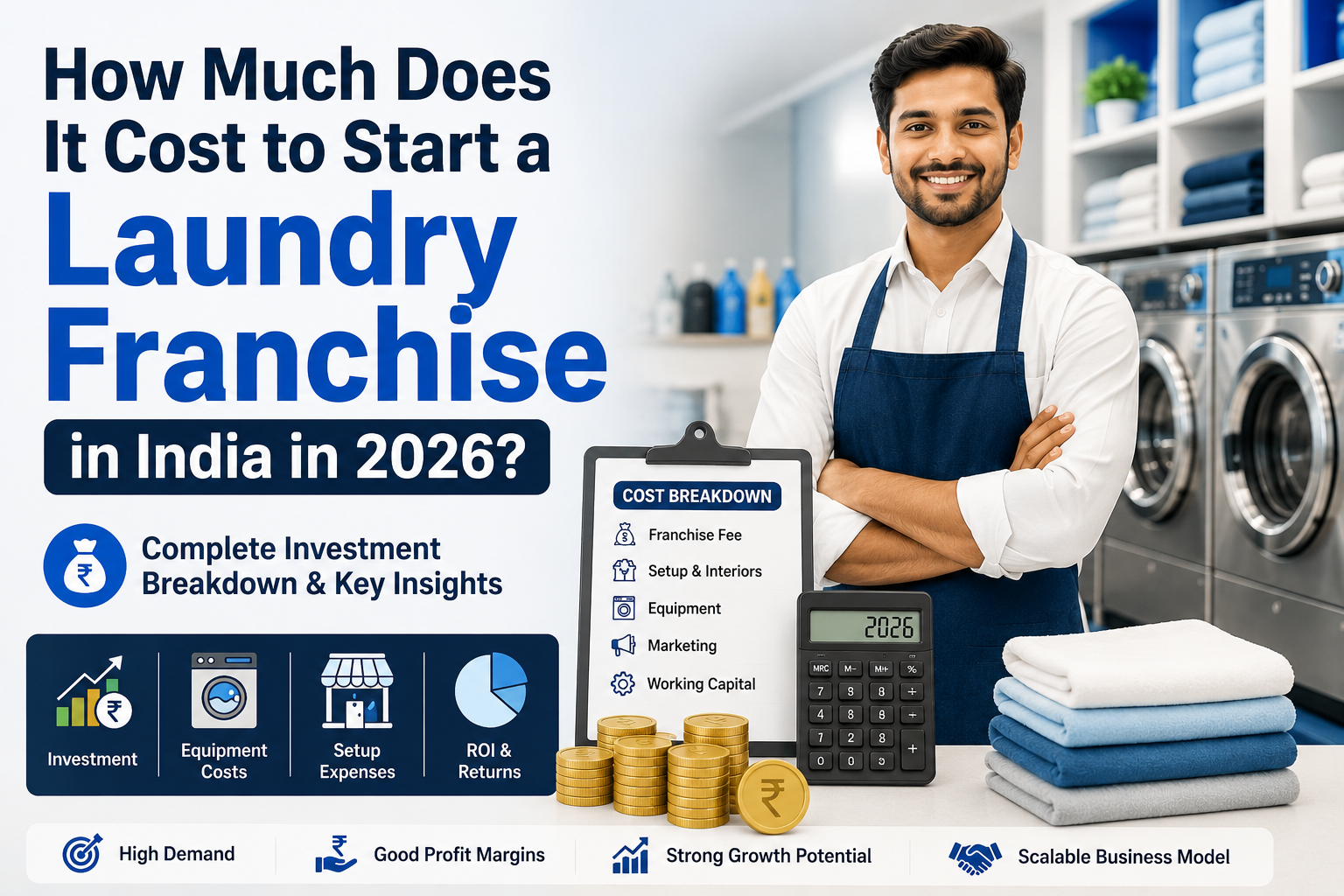 How Much Does It Cost to Start a Laundry Franchise in India in 2026?