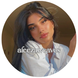 ʚ𝐚𝐥𝐞𝐞𝐳𝐚ɞ logo