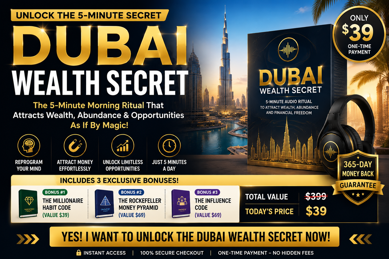 Dubai Wealth Secret Review 2026: Can This 5-Minute Audio Really Help Change Your Financial Mindset?