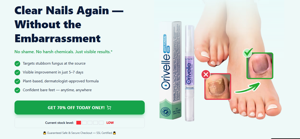 Orivelle Fungus Pen Dragons Den: Innovative Repair Complex Supporting Fresh Clean Polished Appearance!