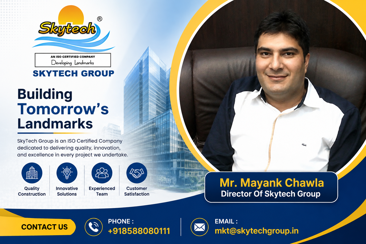 SkyTech Group Mayank Chawla