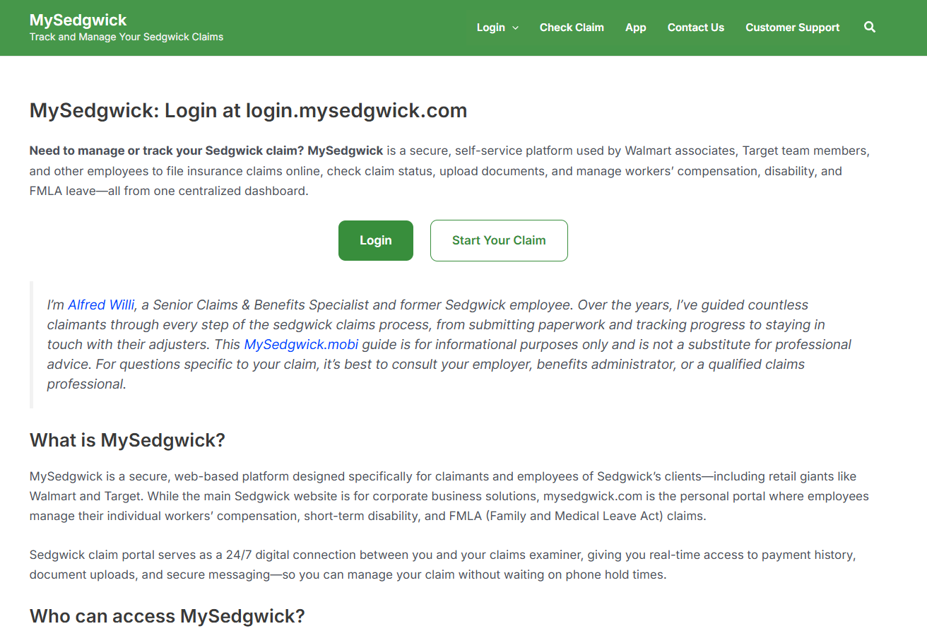 Mysedgwick.mobi