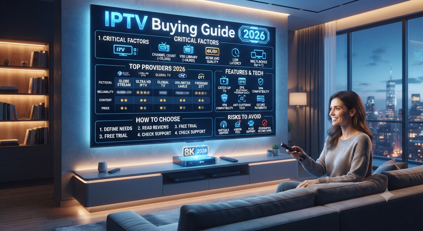 IPTV Buying Guide 2026: Compare Plans, Features and Reliability
