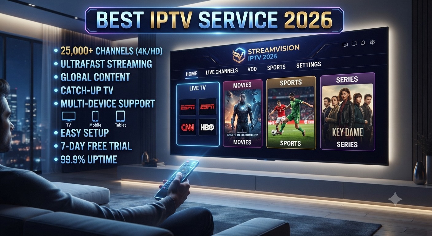 Best IPTV Service 2026: Your Guide to Smarter Streaming