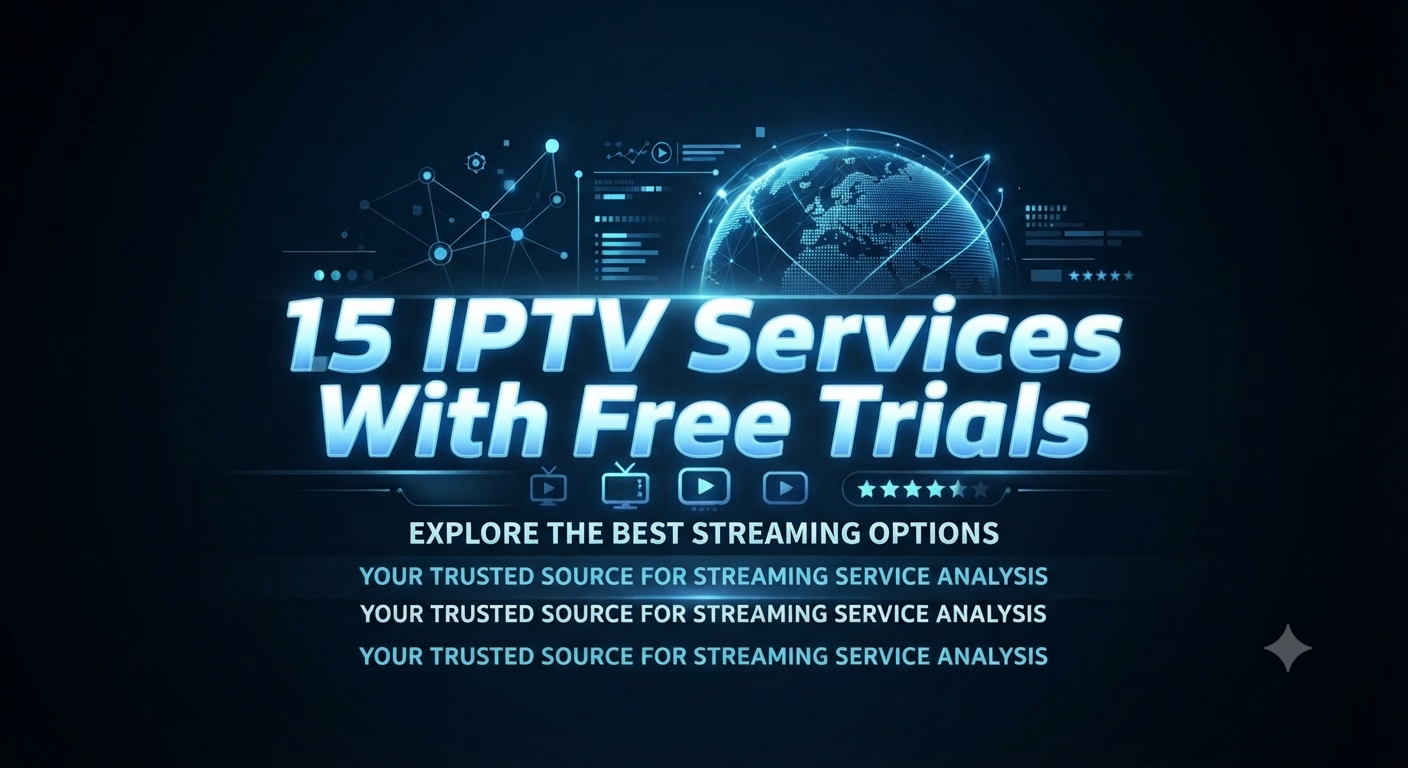 15 IPTV Services With Free Trials: 2026 Guide