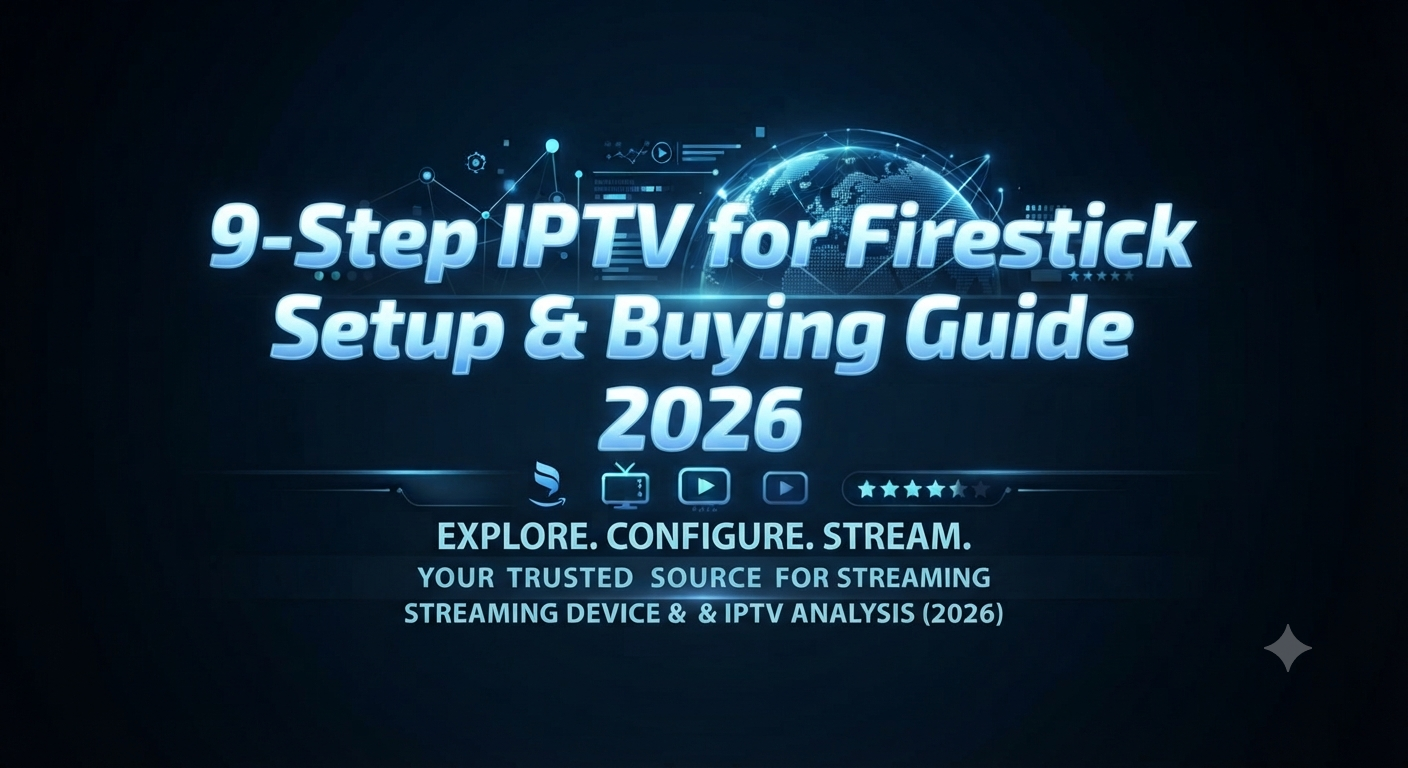 9-Step IPTV for Firestick Setup & Buying Guide (2026)
