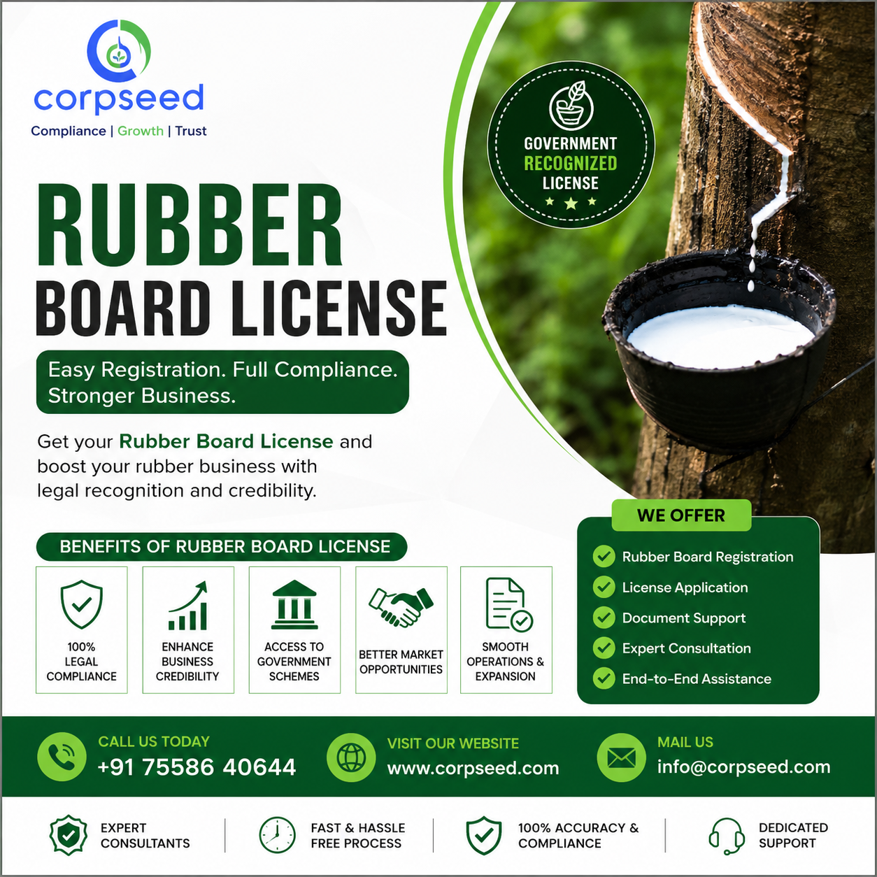 Rubber Board License: Expert Registration Support