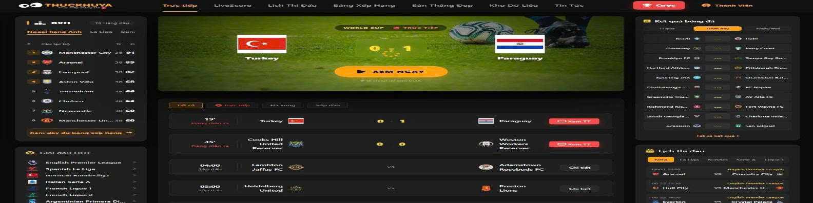 ThucKhuya TV – Web Xem Bóng Đá Trực Tiếp Miễn Phí Mới Nhất 2026
