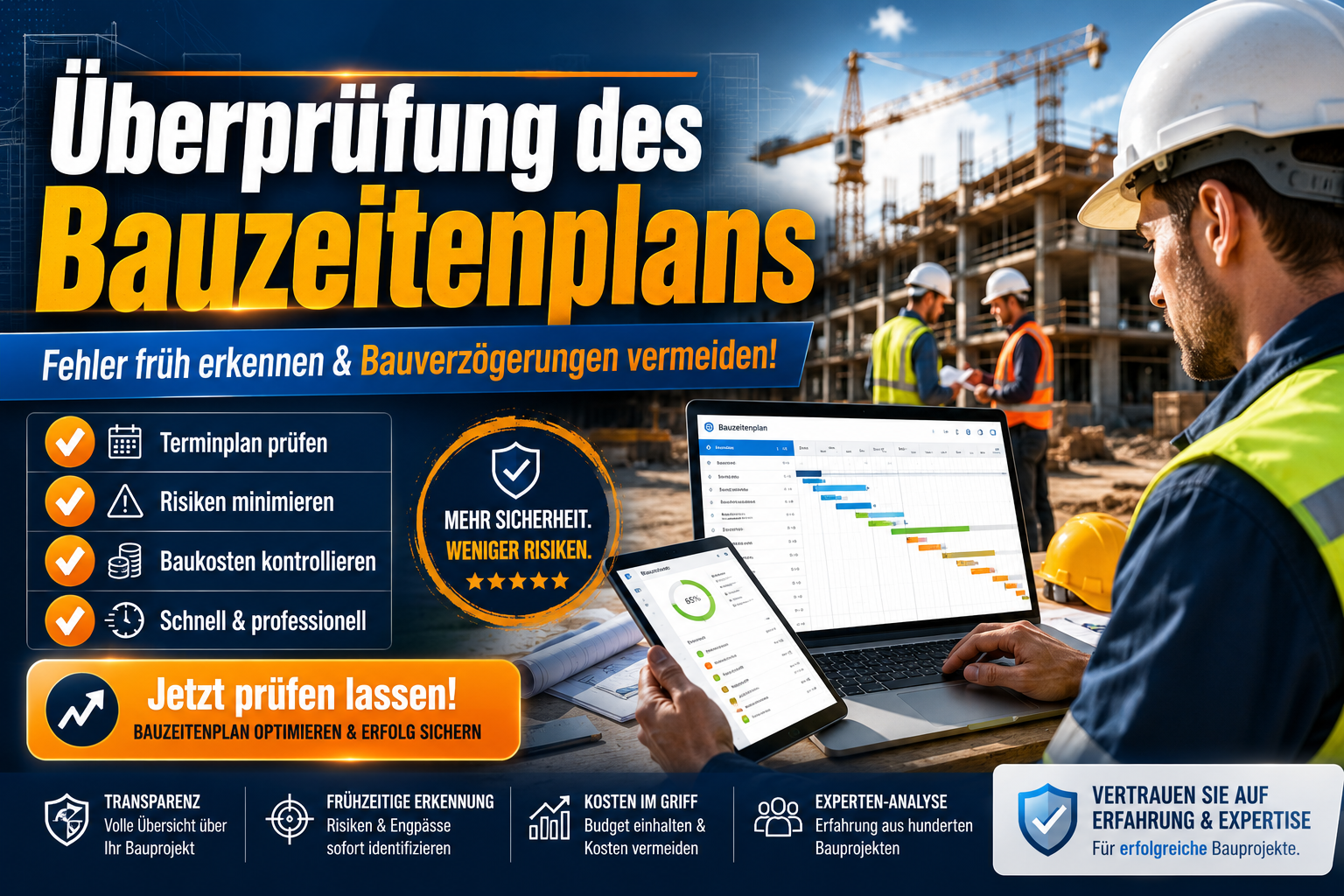 Überprüfung des Bauzeitenplans Review – 30 Tage Erfahrungsbericht