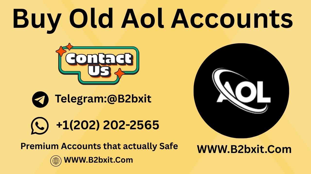 Buy Old AOL Mail Accounts Safely in 2026: Secure, Verified, and Business-Ready Options