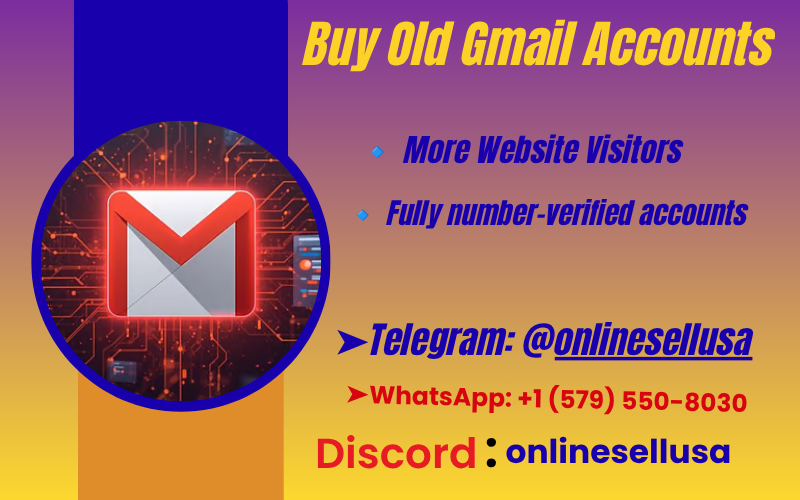 Best Places to Buy Old Gmail Accounts in the USA (PVA) .. ...