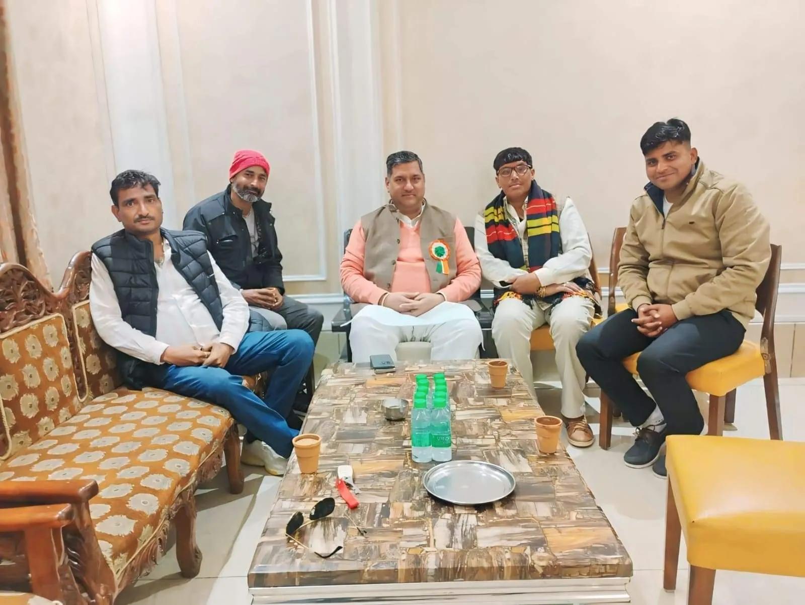 Popular Leader in Mathura – A Symbol of Trust and Development
