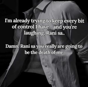 “Rana Sa… quickly…”