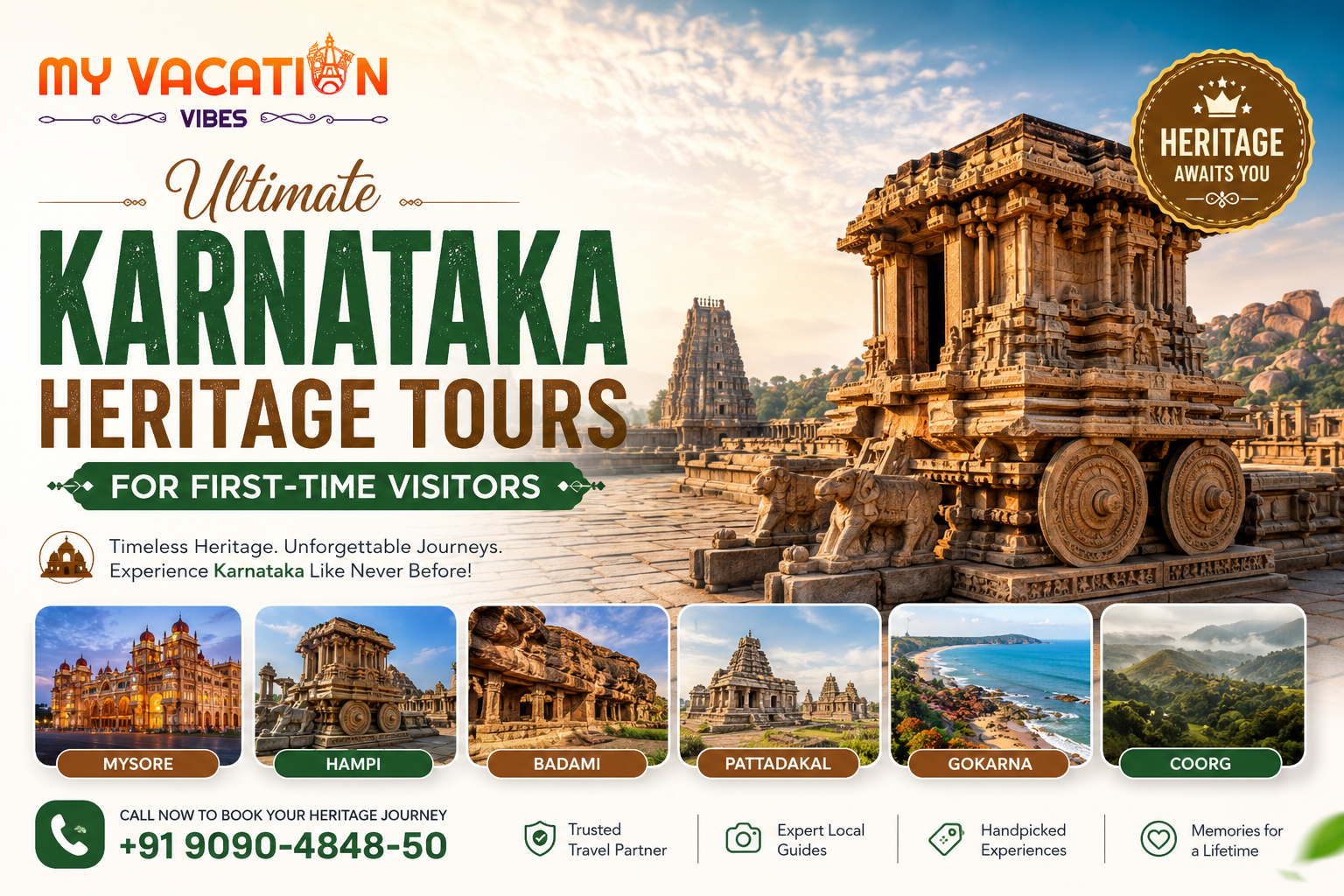 Ultimate Karnataka Heritage Tours for First-Time Visitors