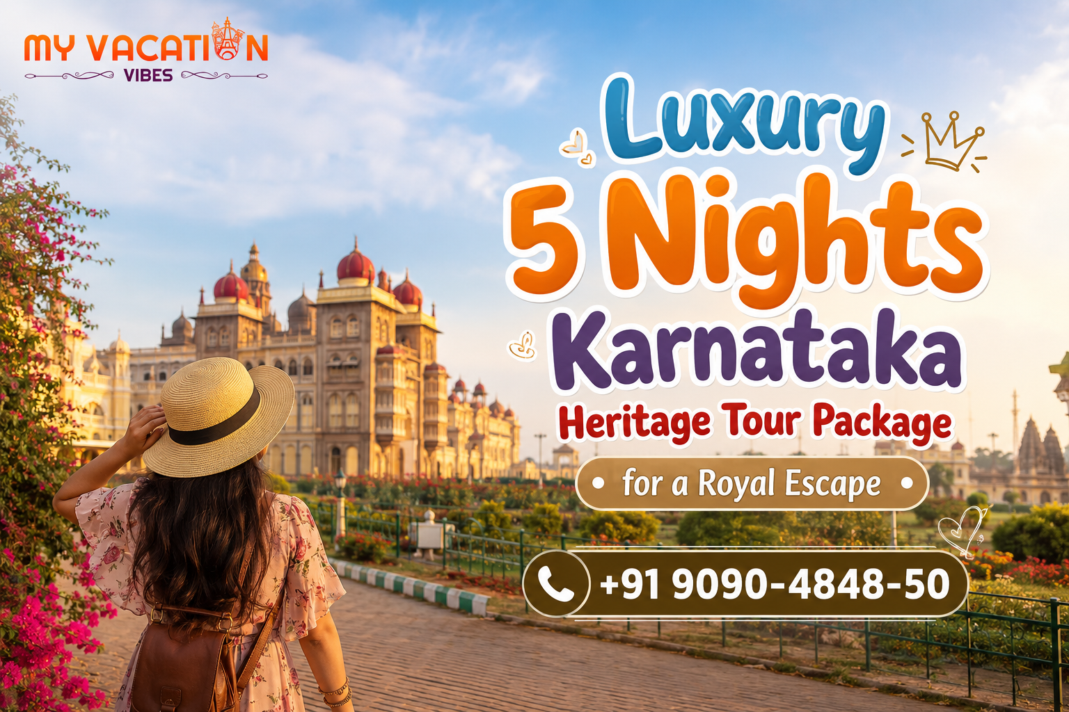 Luxury 5 Nights Karnataka Heritage Tour Package for a Royal Escape