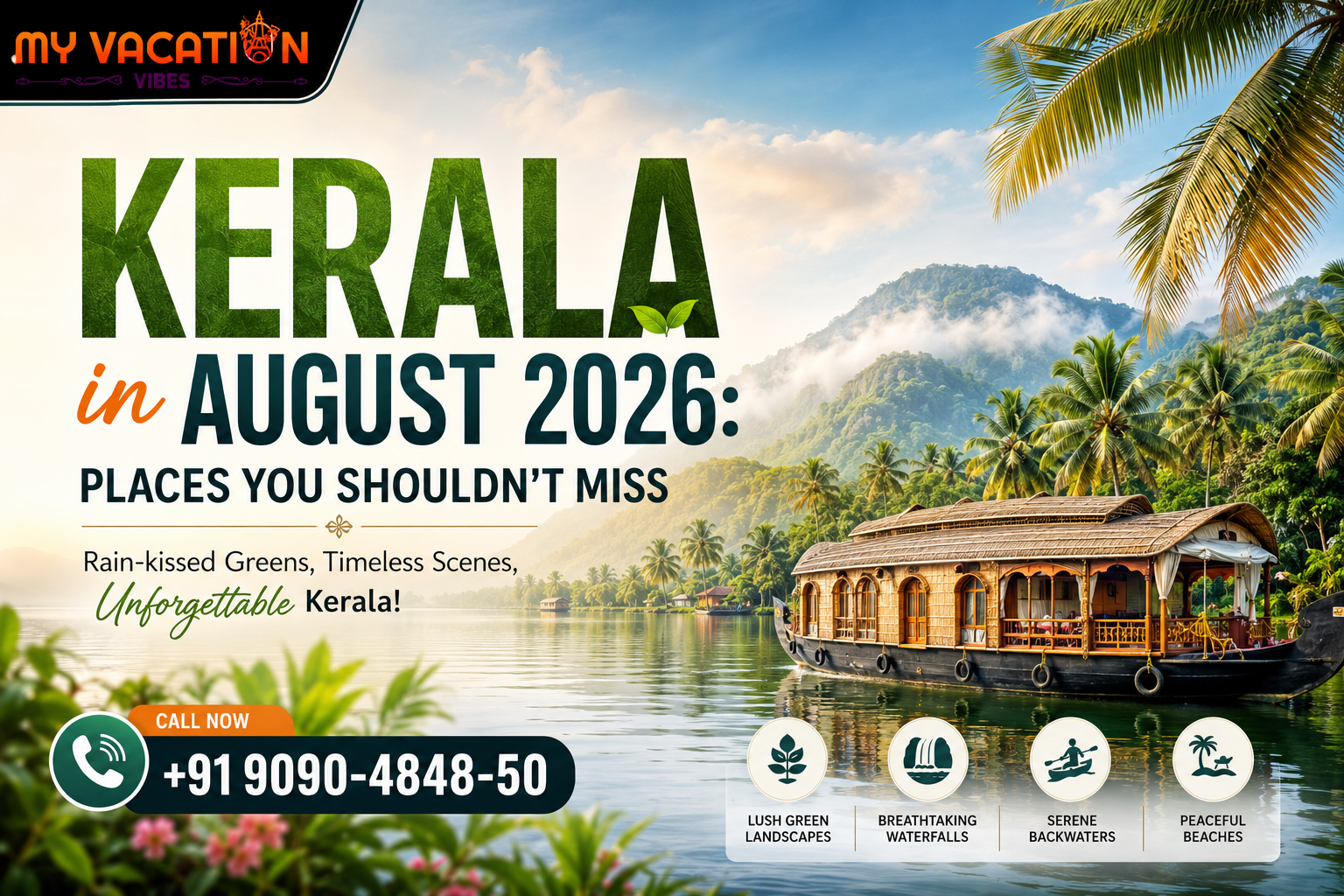 Kerala in August 2026: Places You Shouldn't Miss