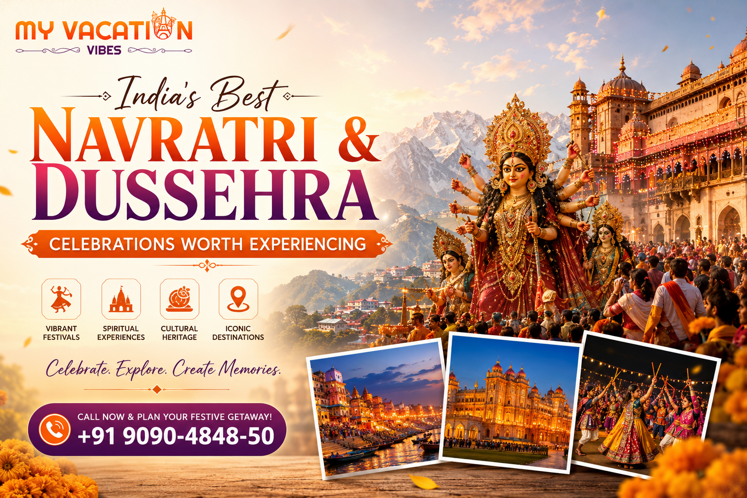 India's Best Navratri & Dussehra Celebrations Worth Experiencing