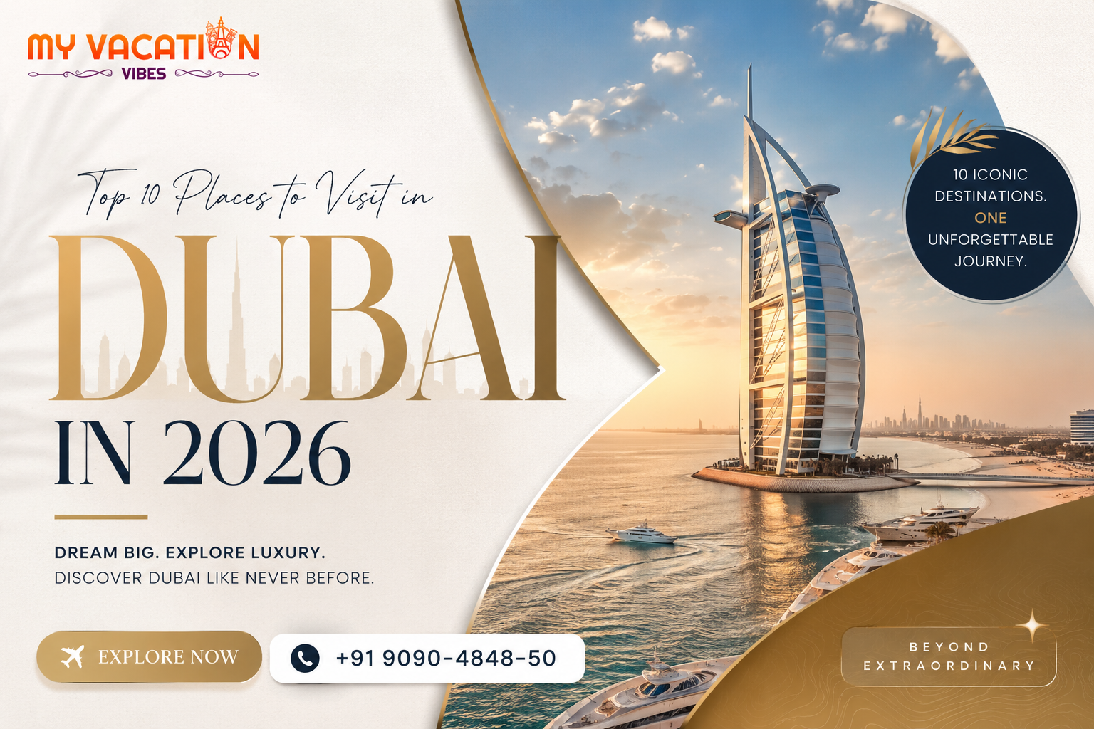 Top 10 Places to Visit in Dubai in 2026