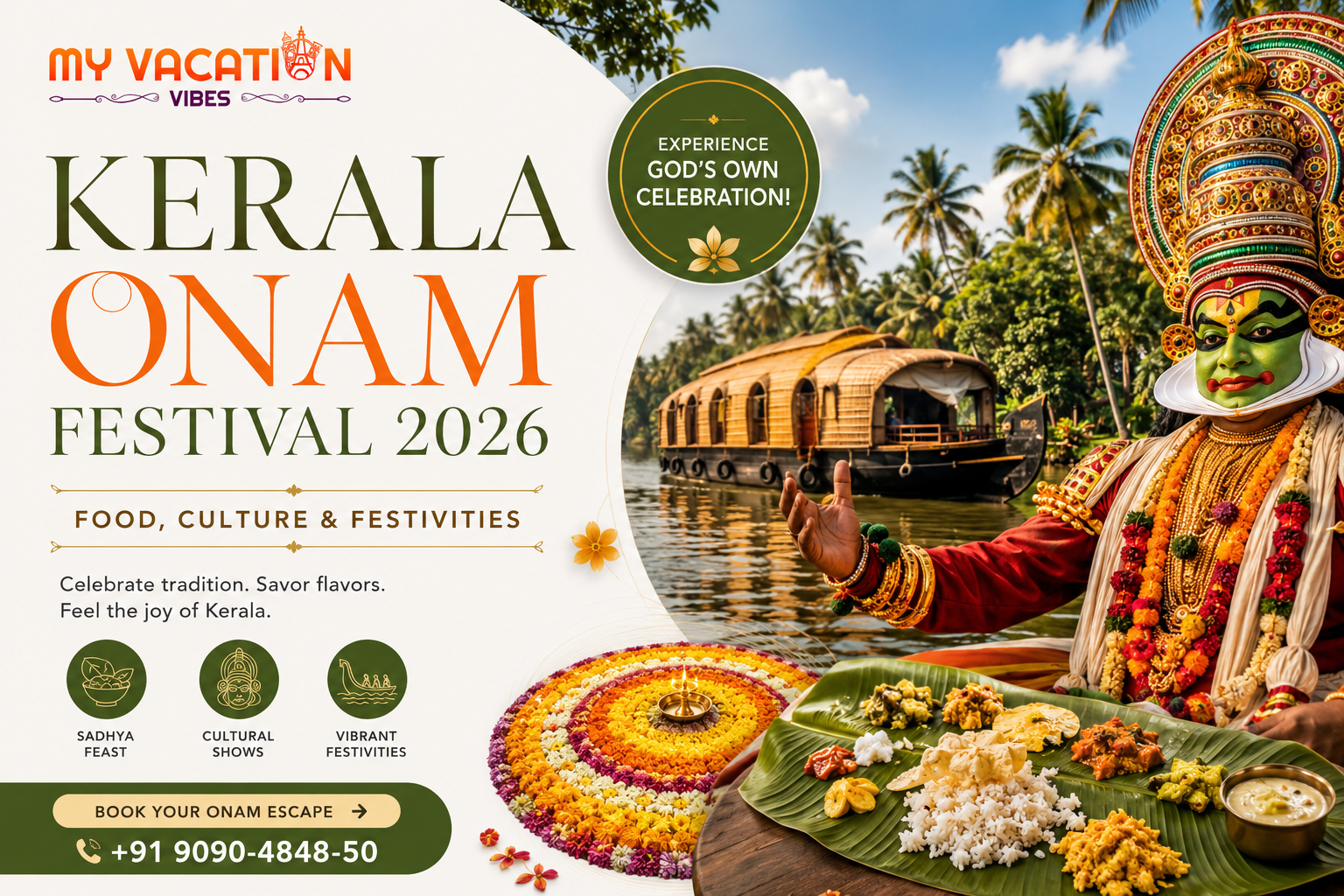 Kerala Onam Festival 2026: Food, Culture & Festivities