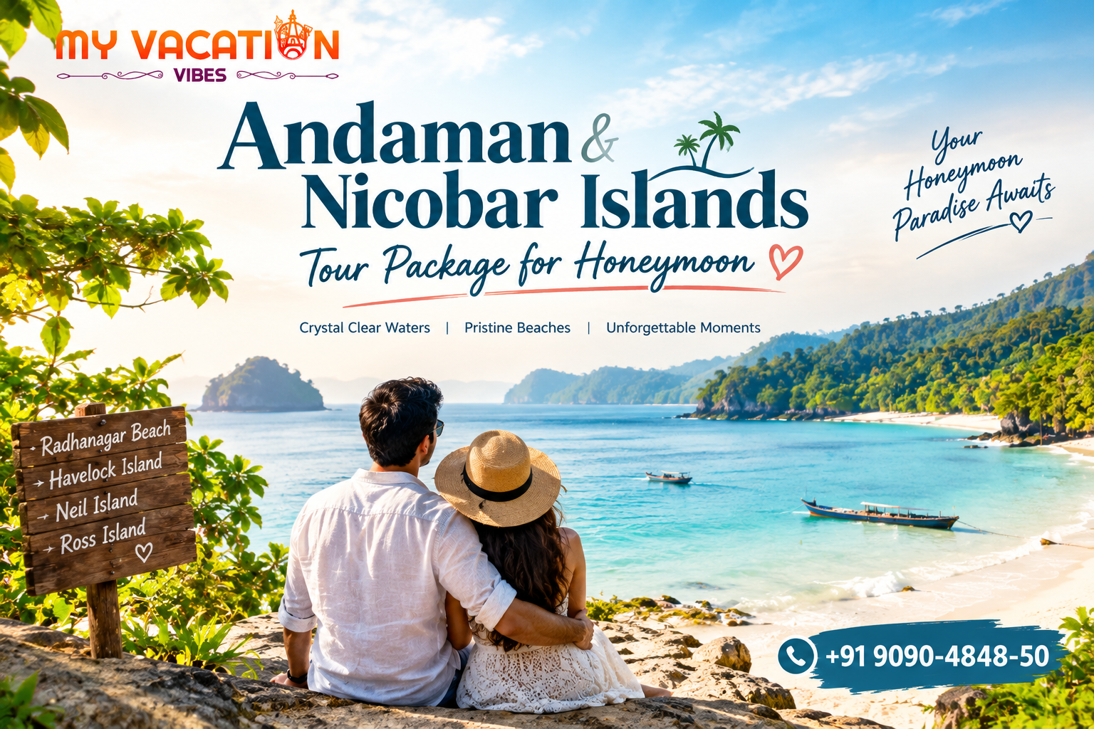 Andaman and Nicobar Islands Tour Package for Honeymoon