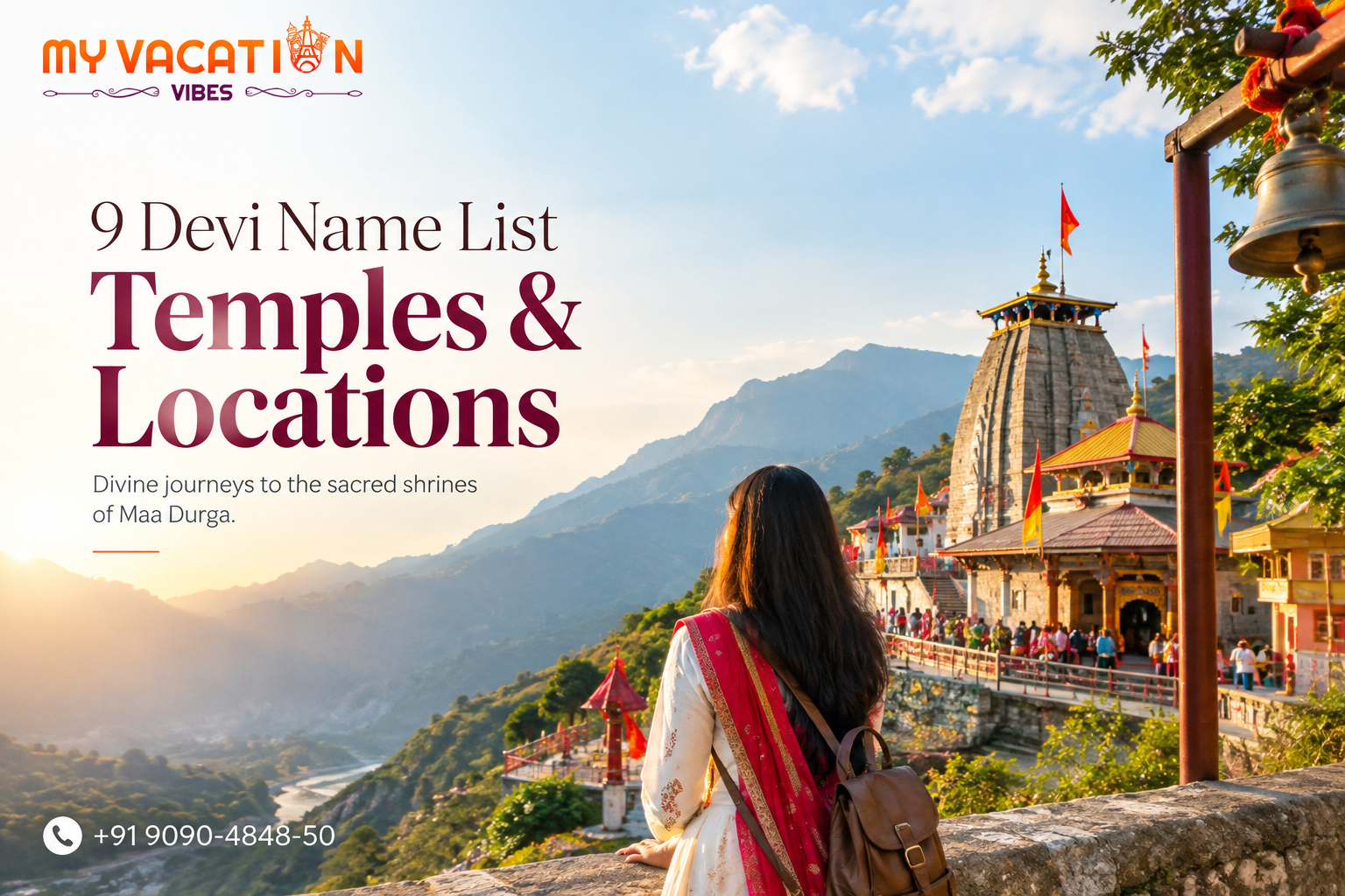 9 Devi Name List: Temples and Locations