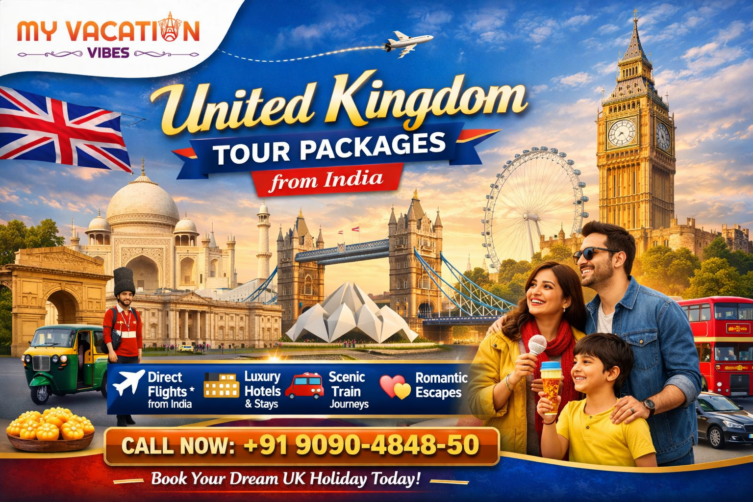 United Kingdom Tour Packages from India: Complete Travel Guide for First-Time Visitors