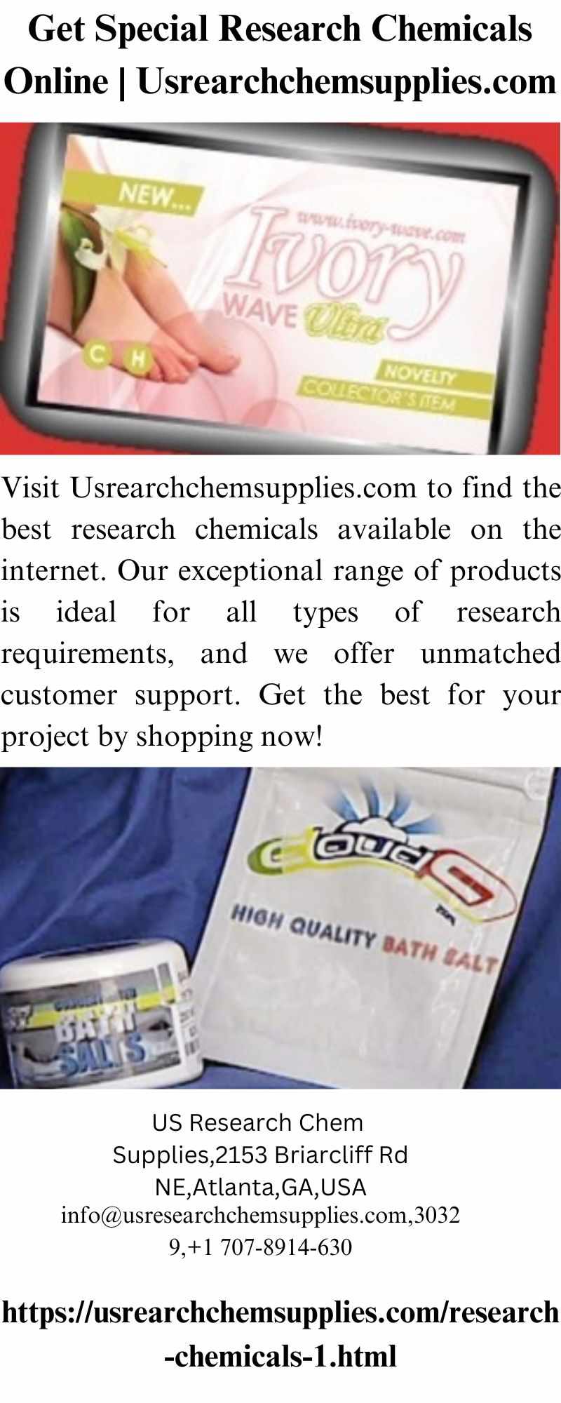 Get Special Research Chemicals Online | Usrearchchemsupplies.com