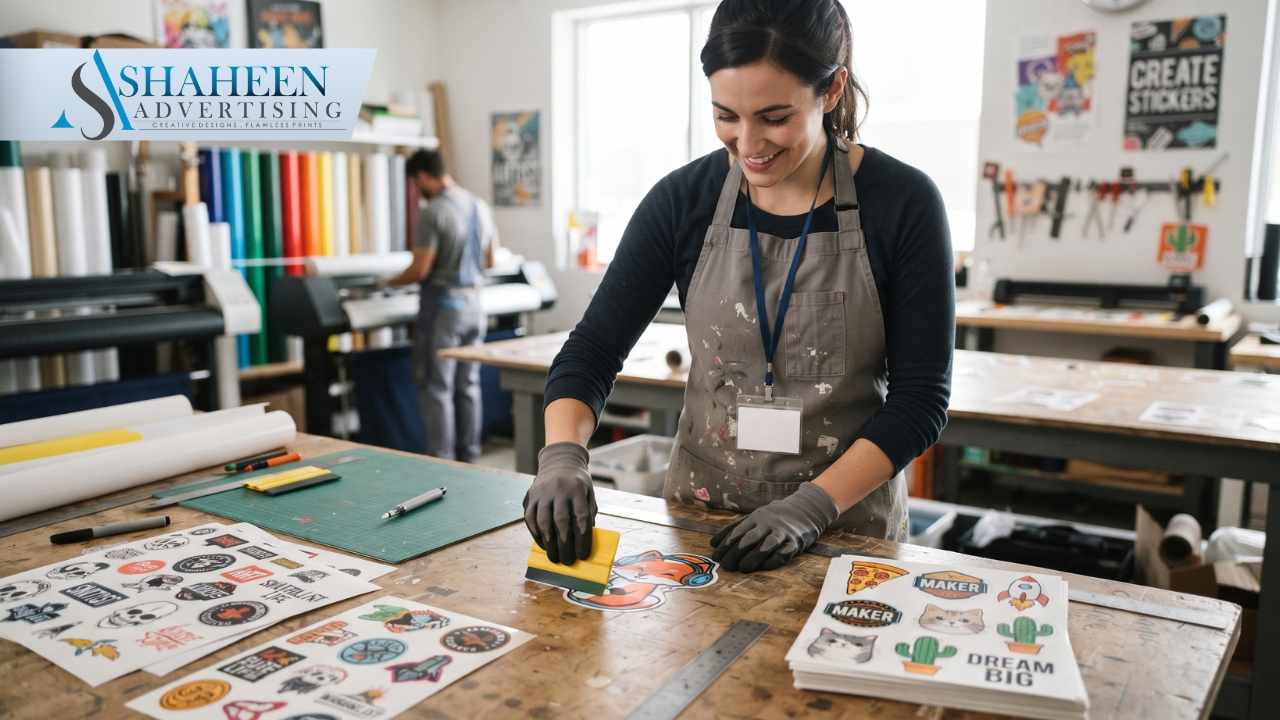 Glass Stickers Printing for Modern Branding and Practical Spaces