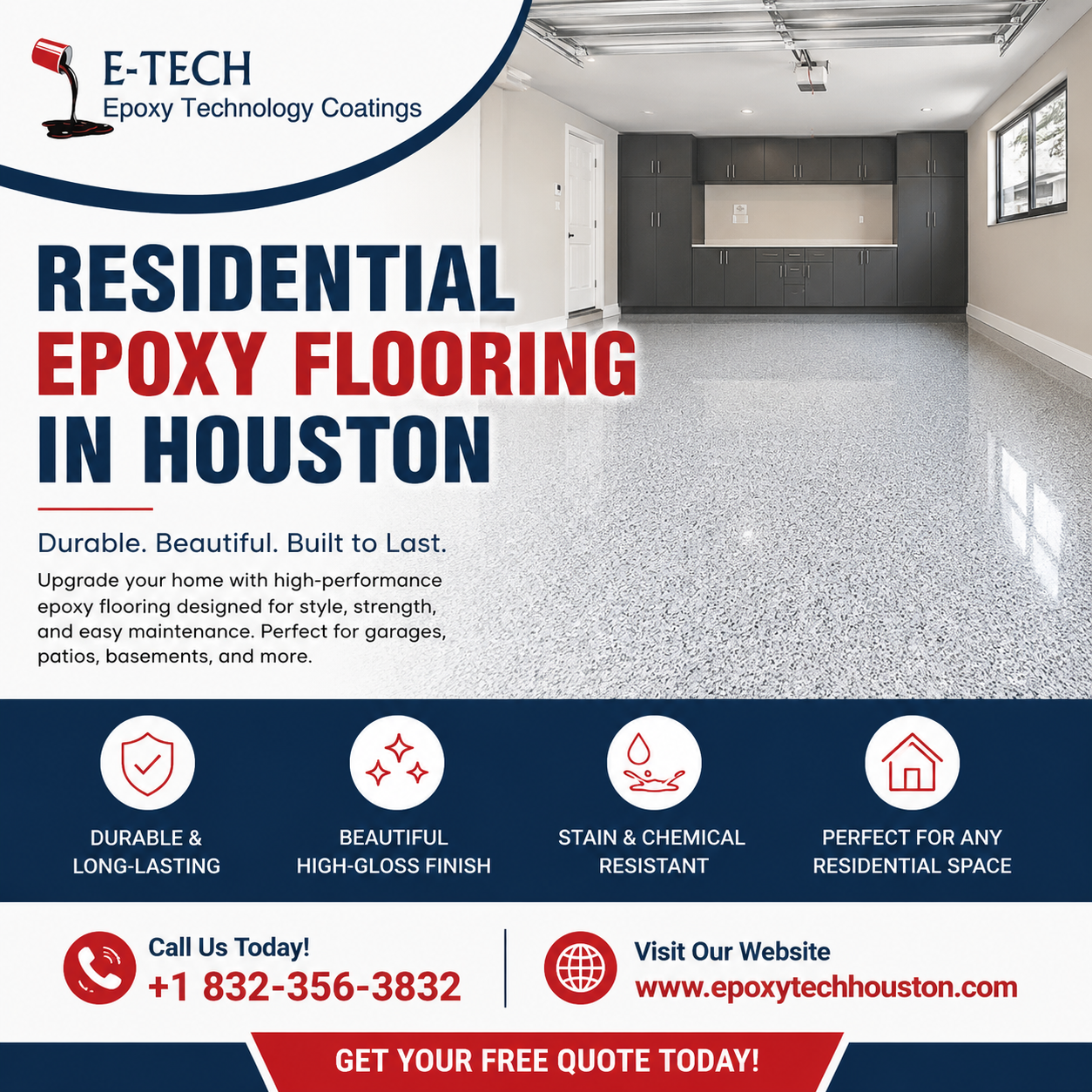 Garage Residential Epoxy Flooring Services | Epoxy Technology Coatings