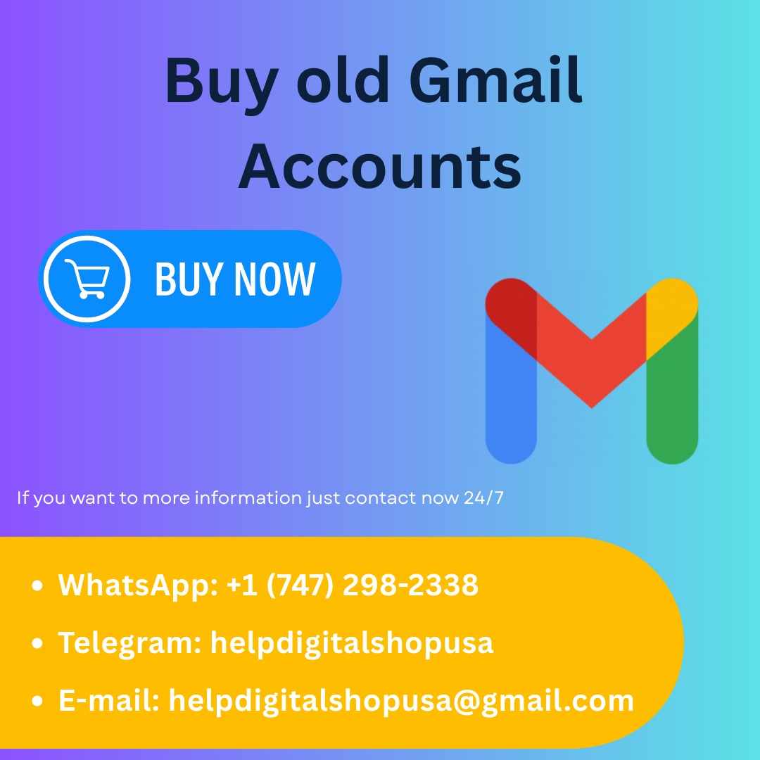 5 Best Places to Buy Old  Gmail Accounts in Bulk (Old, PVA,Fresh,New) in the USA