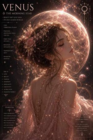 The venus goddess  logo