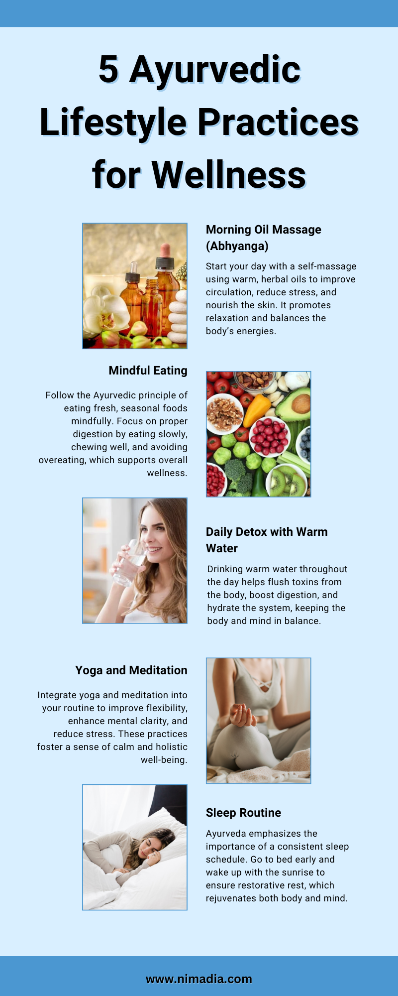 5 Ayurvedic Lifestyle Practices for Wellness
