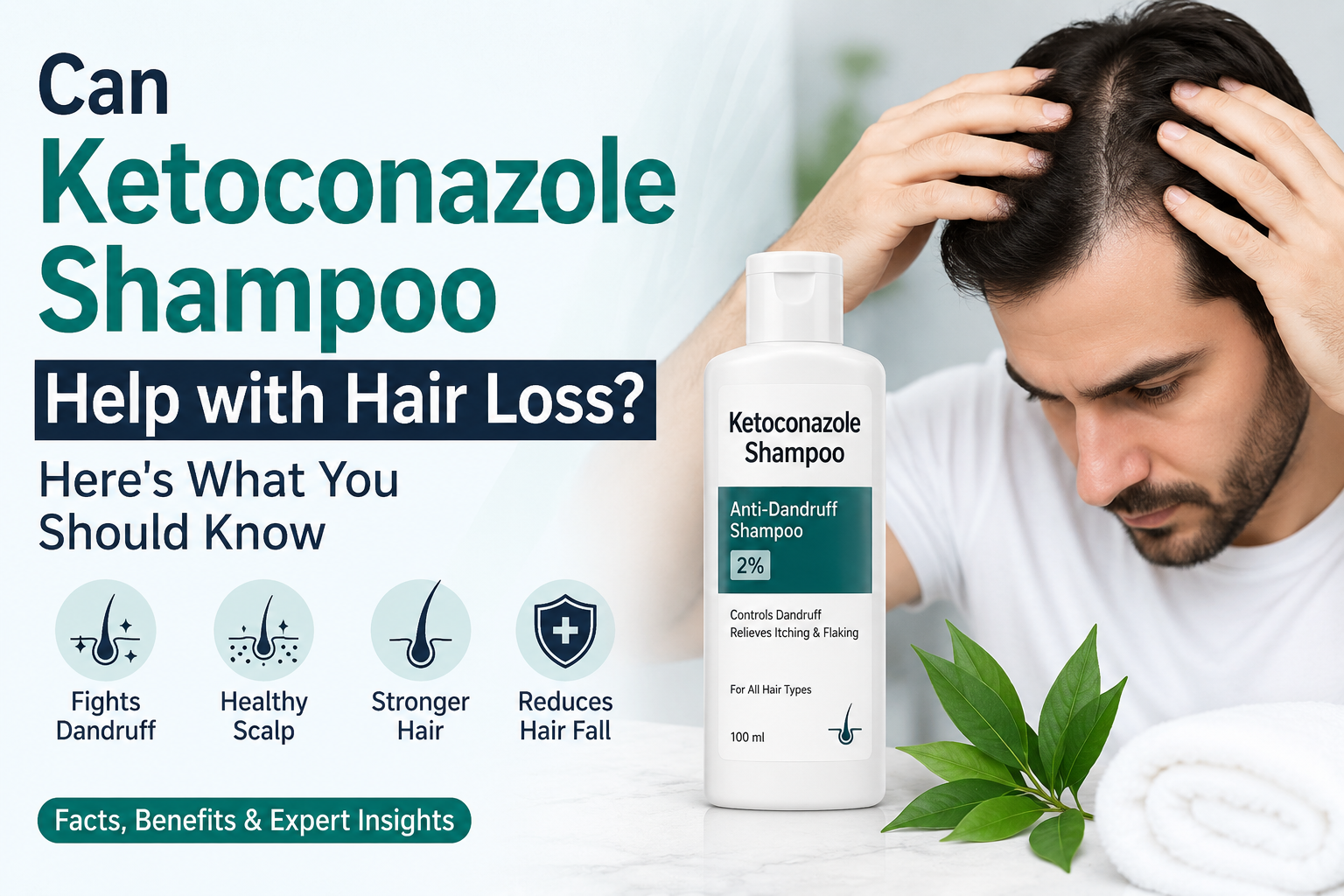 Can Ketoconazole Shampoo Help with Hair Loss? Here's What You Should Know