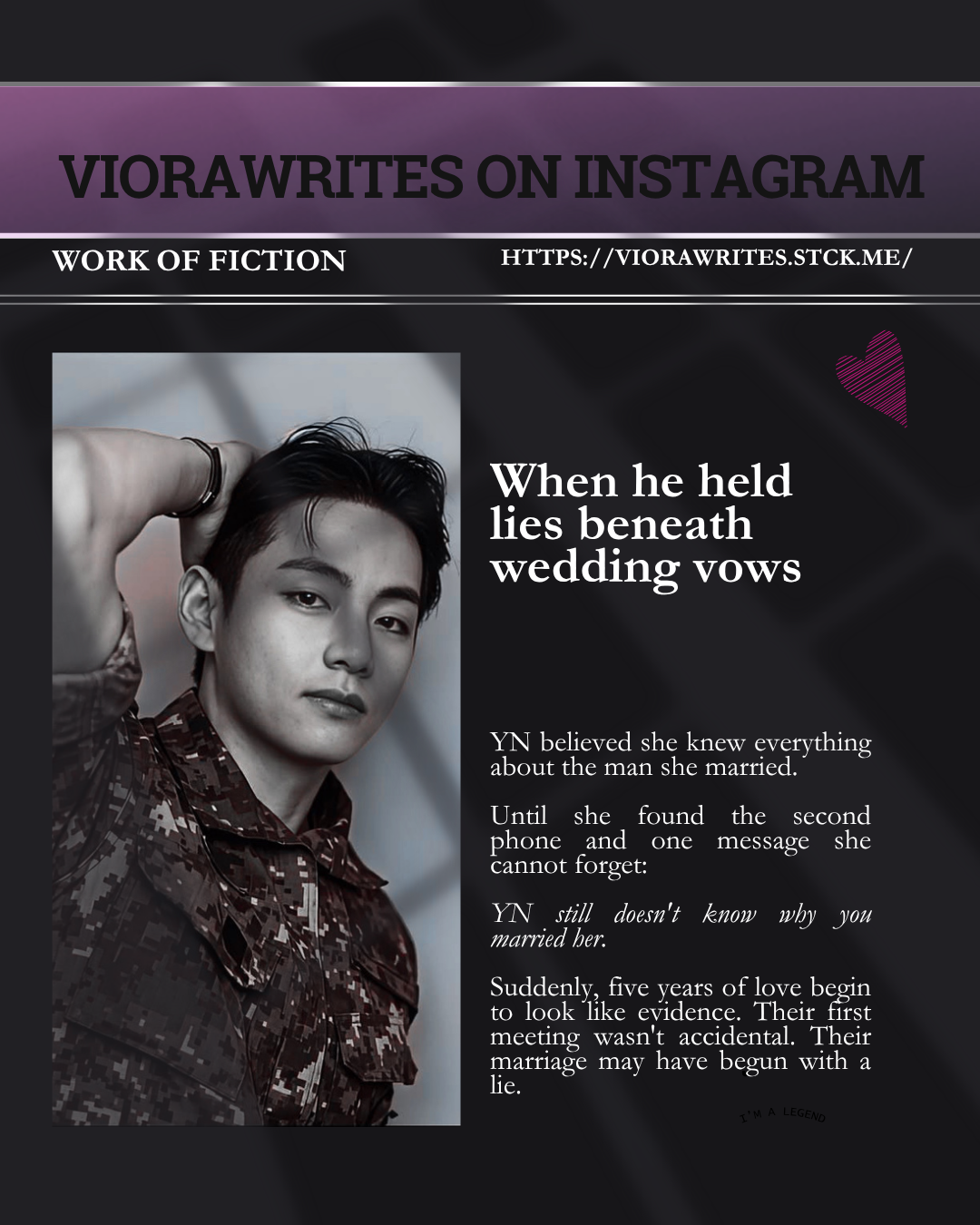 WHEN HE HELD LIES BENEATH WEDDING VOWS
