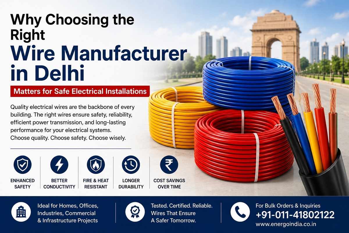 Why Choosing the Right Wire Manufacturer for Safe Electrical Installations