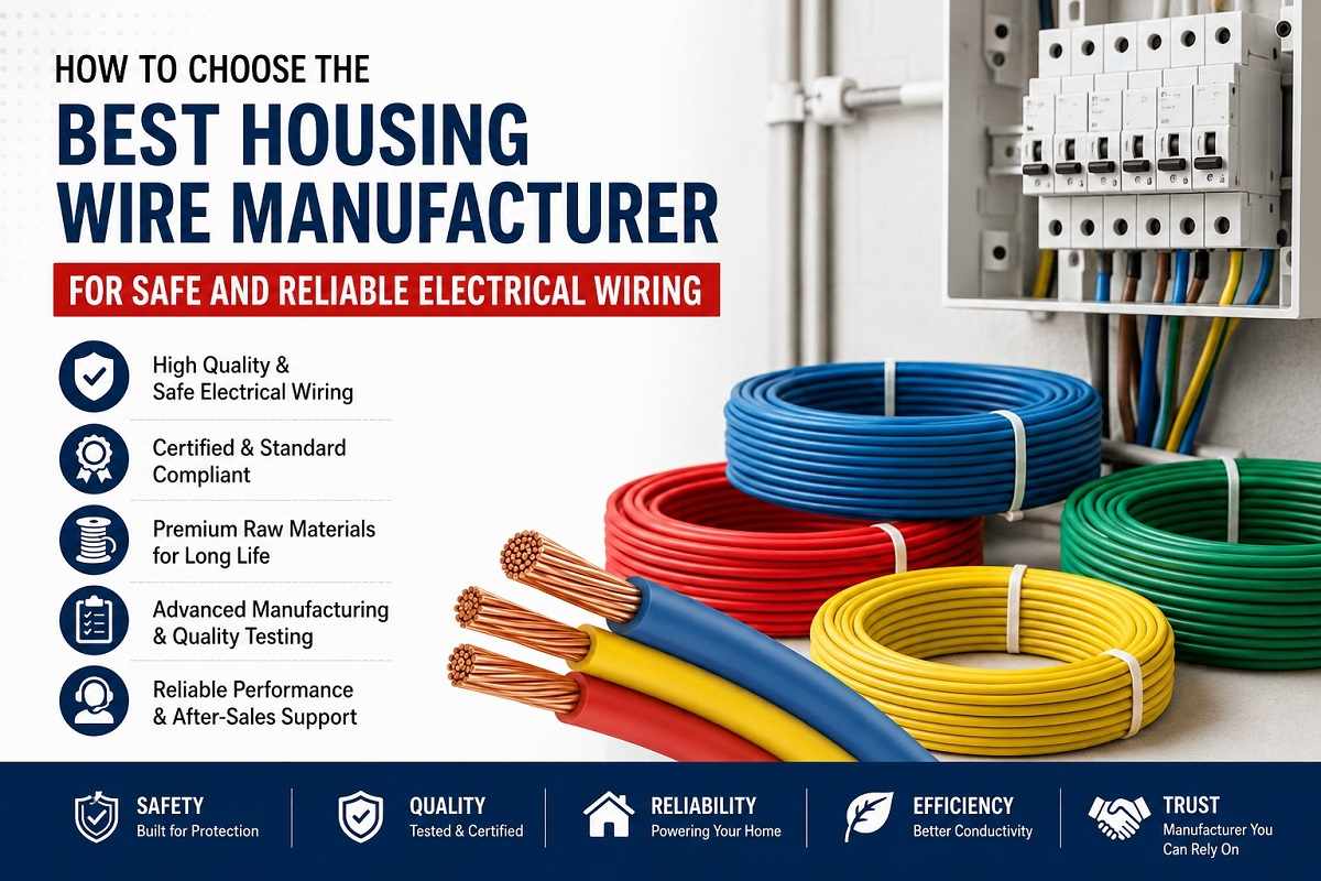 How to Choose the Best Housing Wire Manufacturer for Safe and Reliable Electrical Wiring
