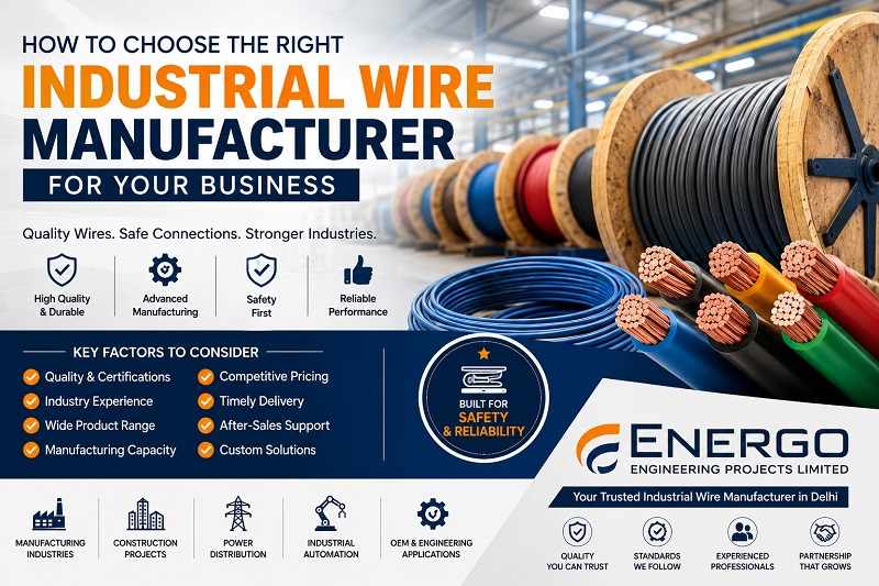How to Choose the Right Industrial Wire Manufacturer in Delhi for Your Business