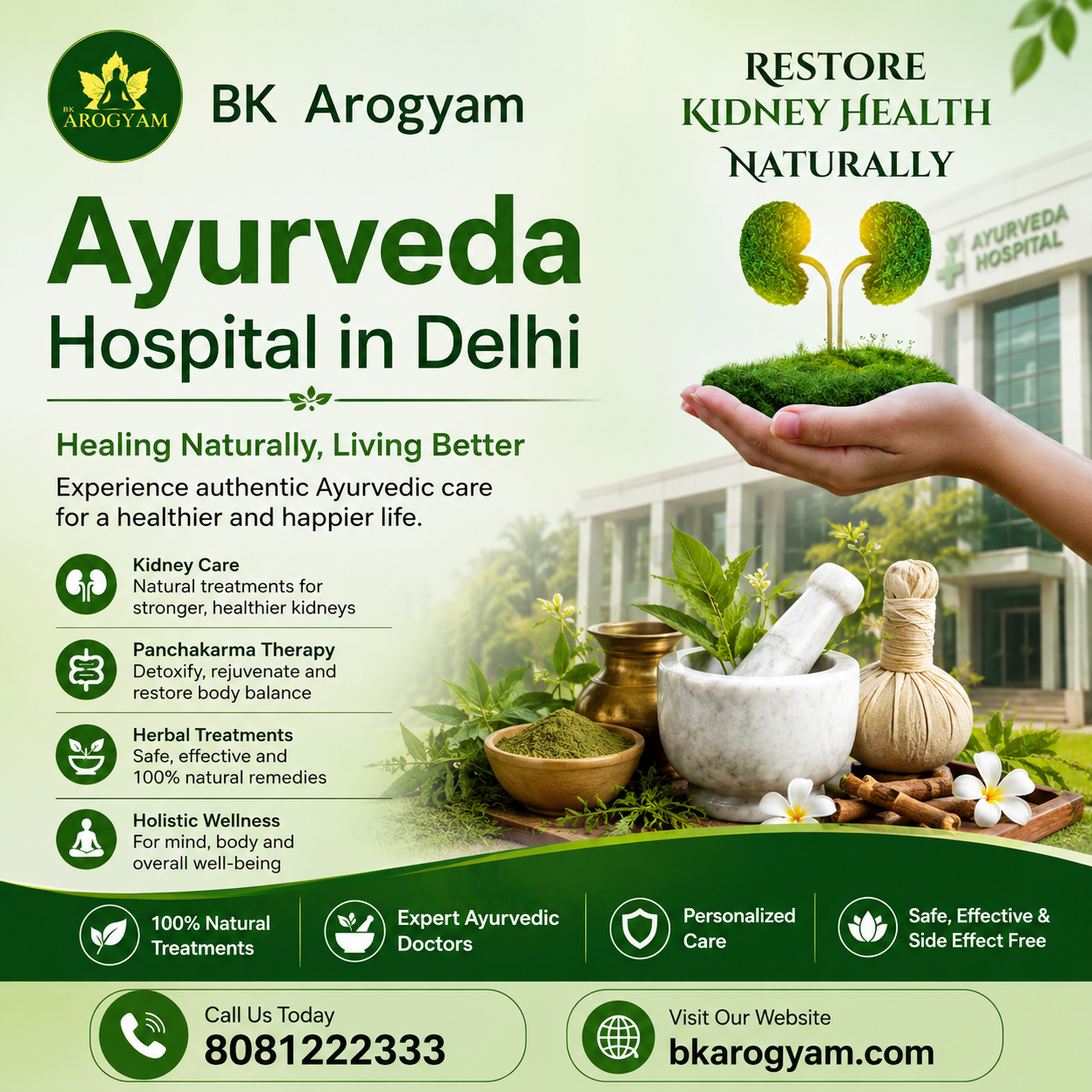 Trusted Ayurveda Hospital in Delhi for Natural Healing