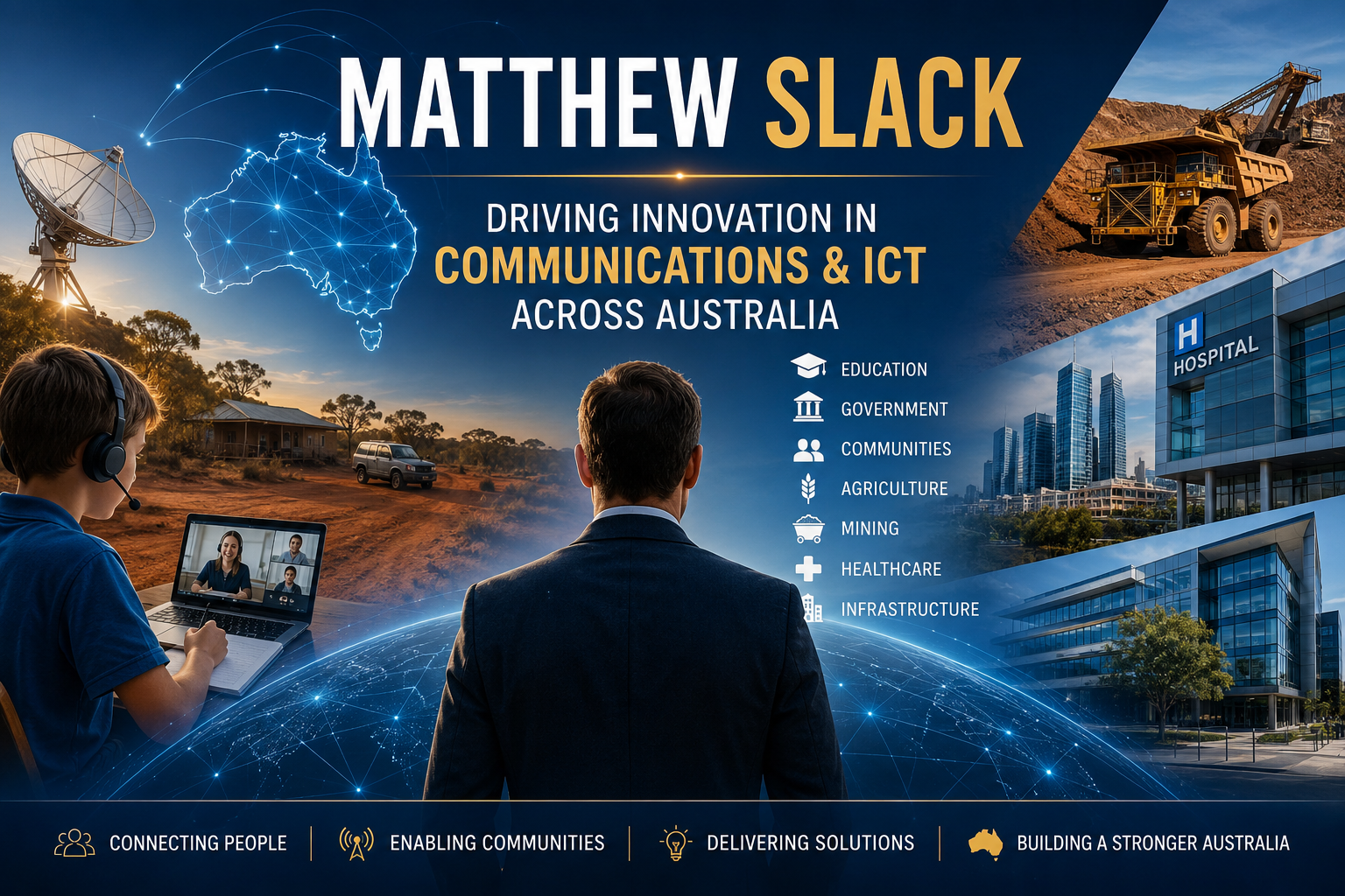 Matthew Slack: A Legacy of Transforming Australia's Communications and Digital Infrastructure