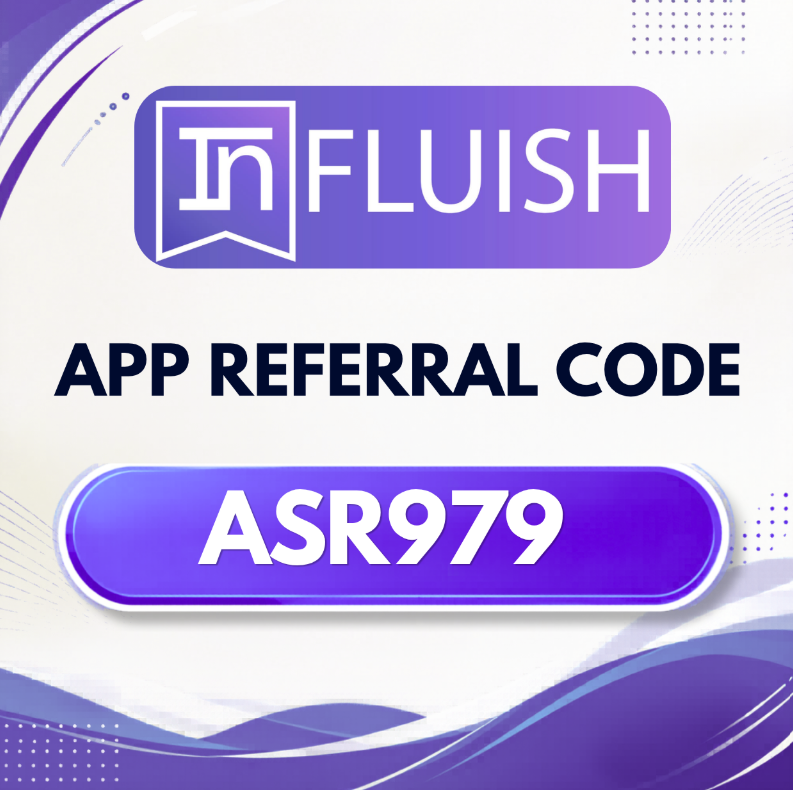 Influish App Referral Code "ASR979" Get 20% Discount On all Plans