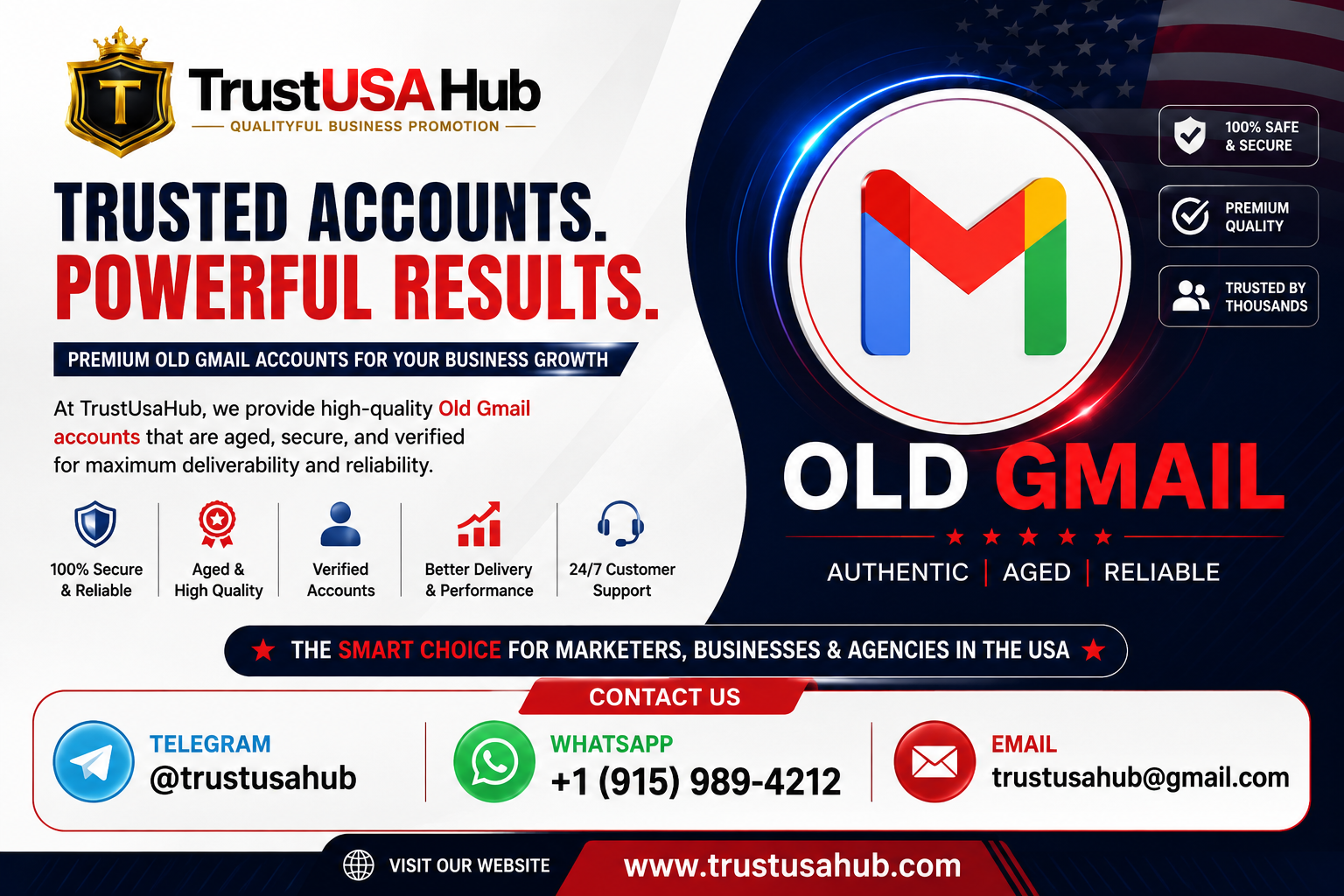 Top 5 Sites to Buy Old Gmail Accounts In (PVA & Aged)