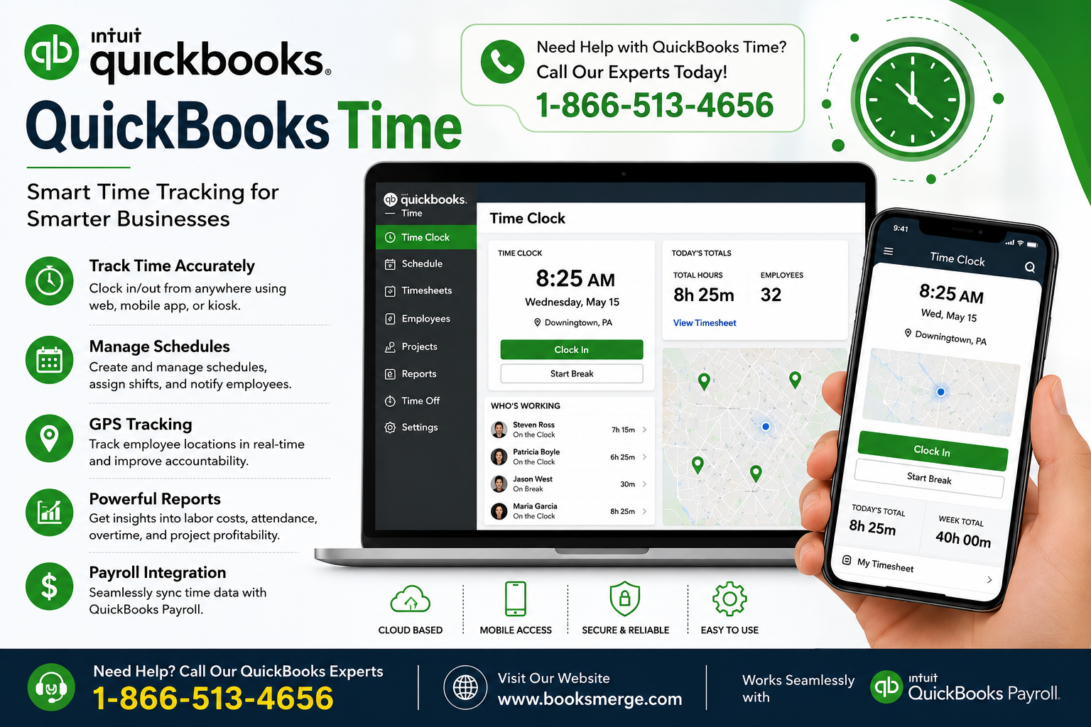 QuickBooks Time Features: Complete Guide to Time Tracking Tools (2026)