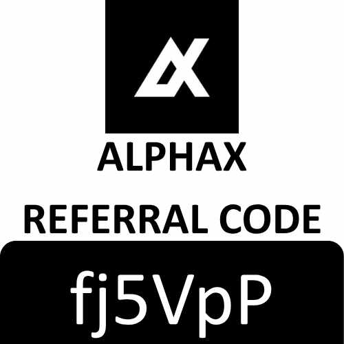 Alphax Referral Code "fj5VpP" Get 10% Off On Trading Fees