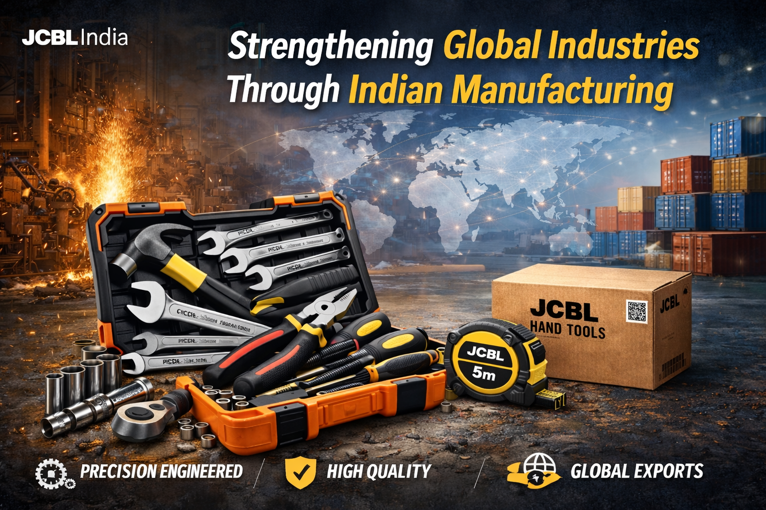 JCBL Hand Tools: Strengthening Global Industries Through Indian Manufacturing