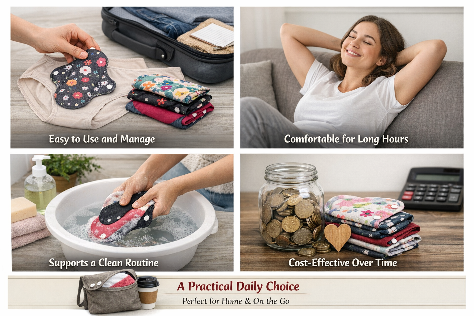 Why Reusable Period Pads Are Useful for Daily Period Care
