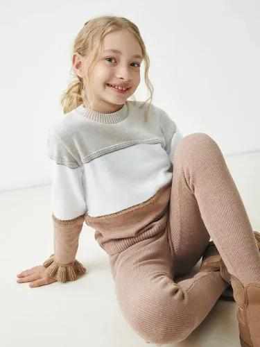 Legging Tricô Infantil Menina Inverno Luxo - Bebelândia | Parcelamento sem juros