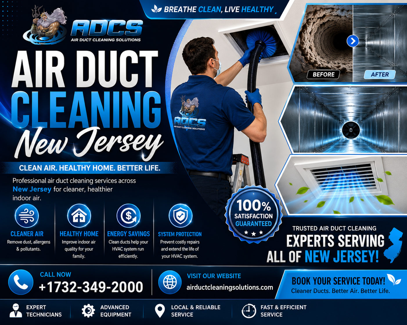 Top Benefits of Choosing Air Duct Cleaning New Jersey Professionals