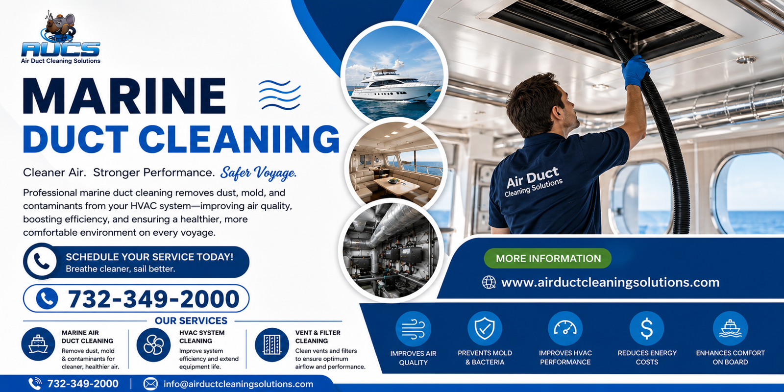 5 Benefits of Professional Marine Duct Cleaning Services?