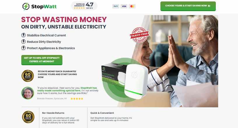 StopWatt Reviews (Pros & Cons) - Power Saver Help Reduce Electricity Bills?