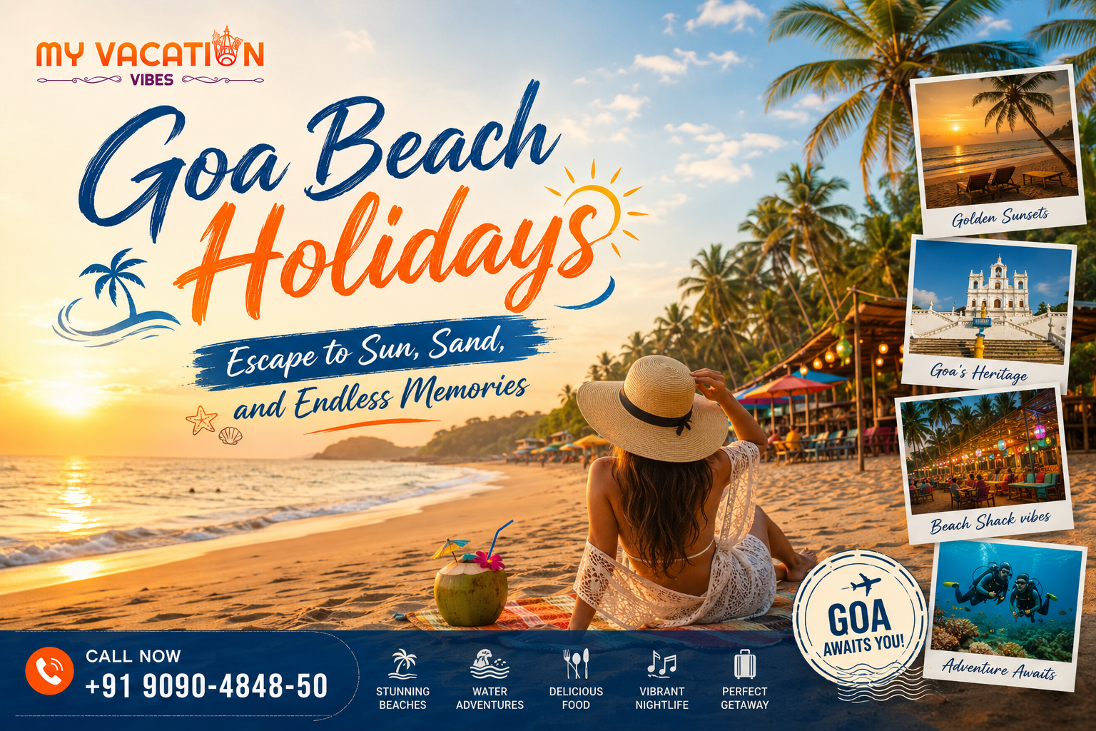 Goa Beach Holidays: Where Every Sunset Tells a Story